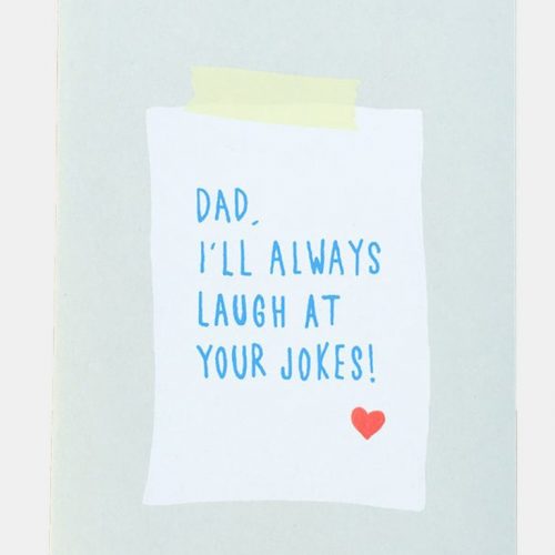 dad jokes card