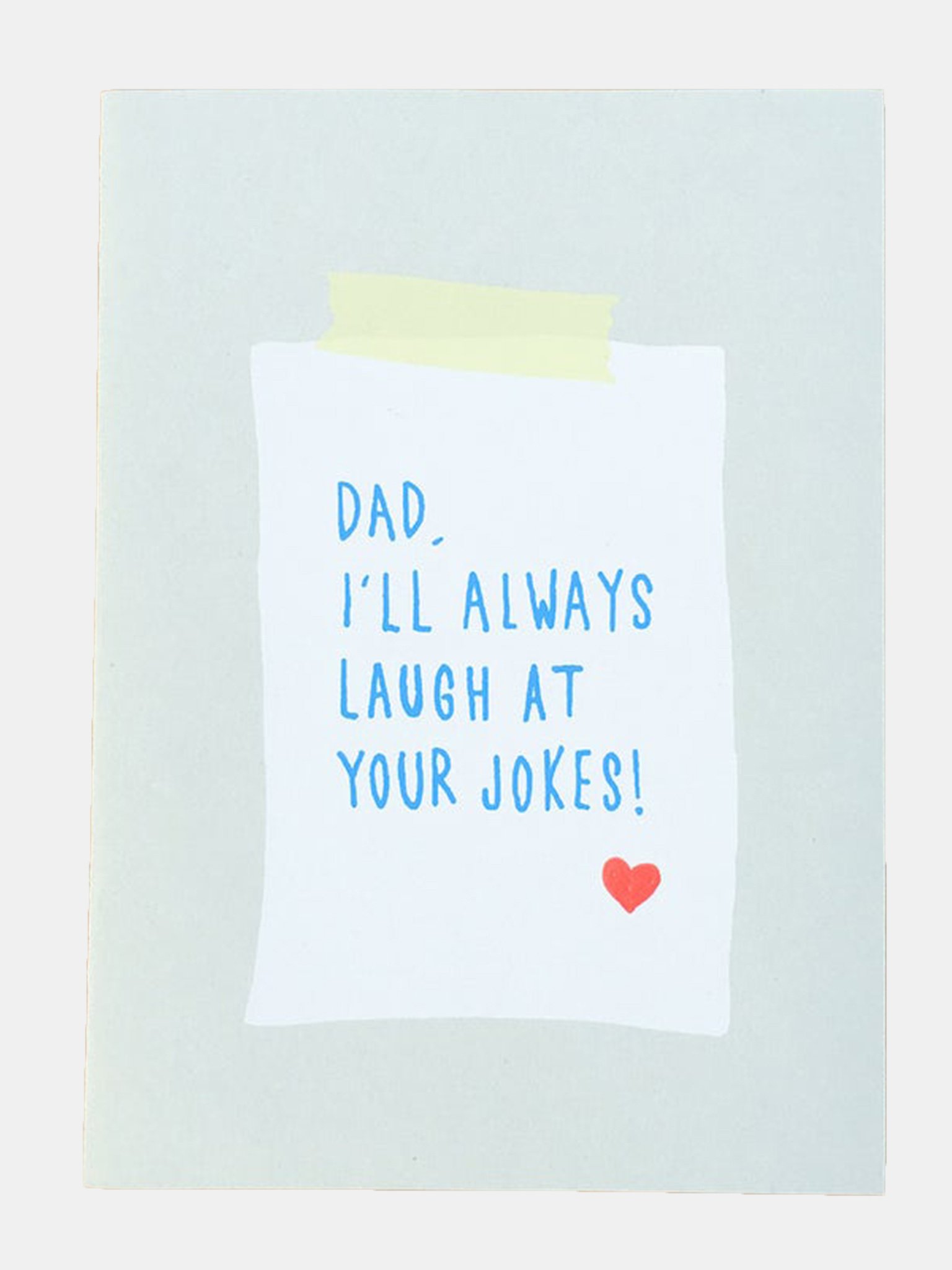 dad jokes card