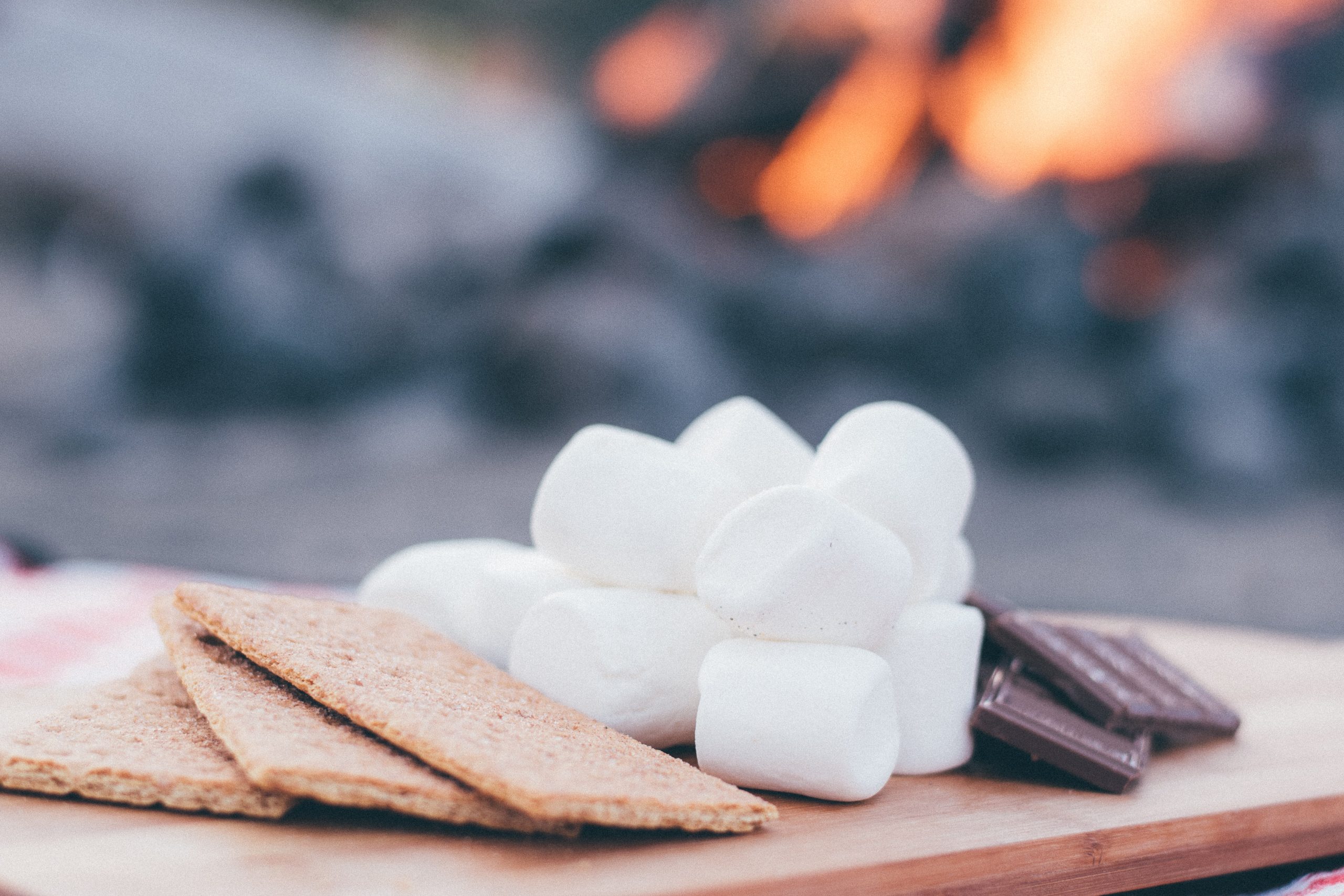 s'mores ingredients