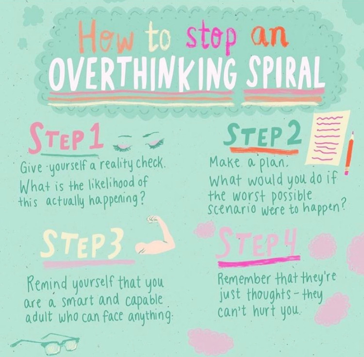 how to stop overthinking homework