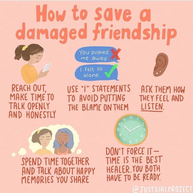 How To Save A Damaged Friendship - Yooou!