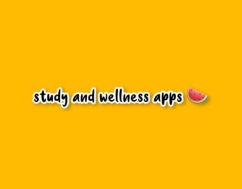 study and wellness apps