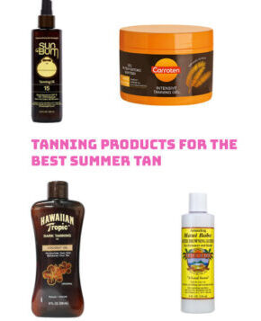 Tanning products
