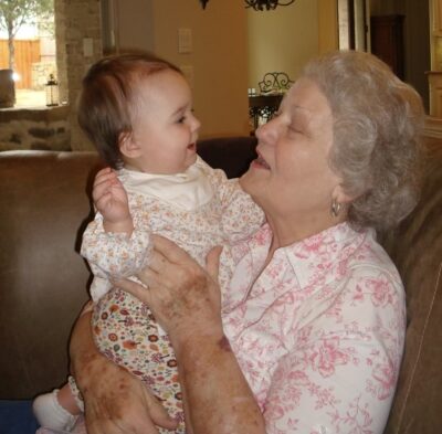 me and great grandma